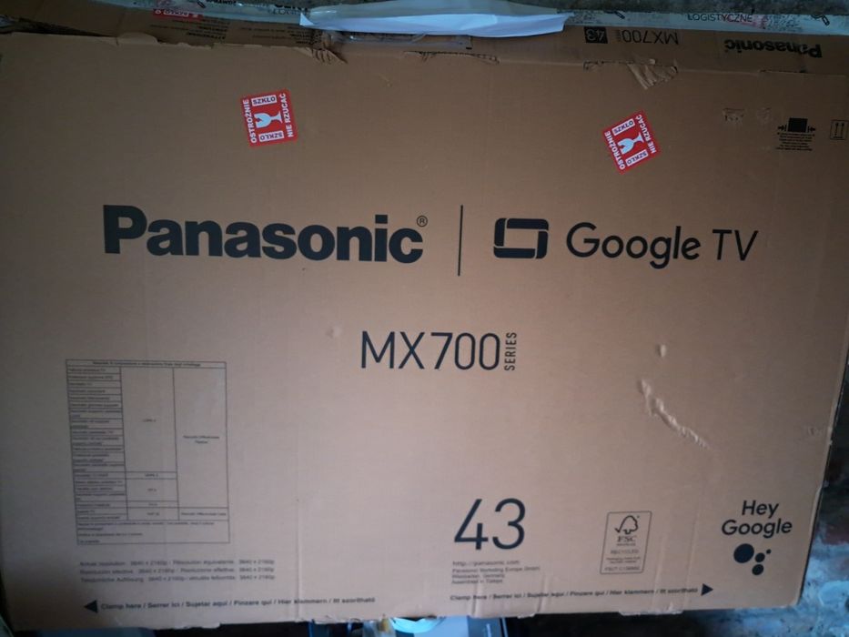 Telewizor LED Panasonic TX-43MX700E 43 cale 4K UHD
Telewizor Panasonic