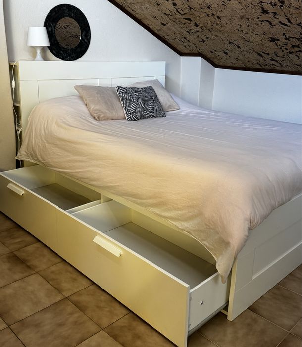 Cama IKEA BRIMNES 160x200