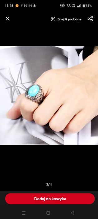 Sygnet męski  nowość