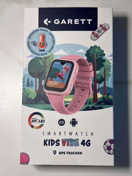 Smartwatch Garett Kids Vibe 4G Róż
