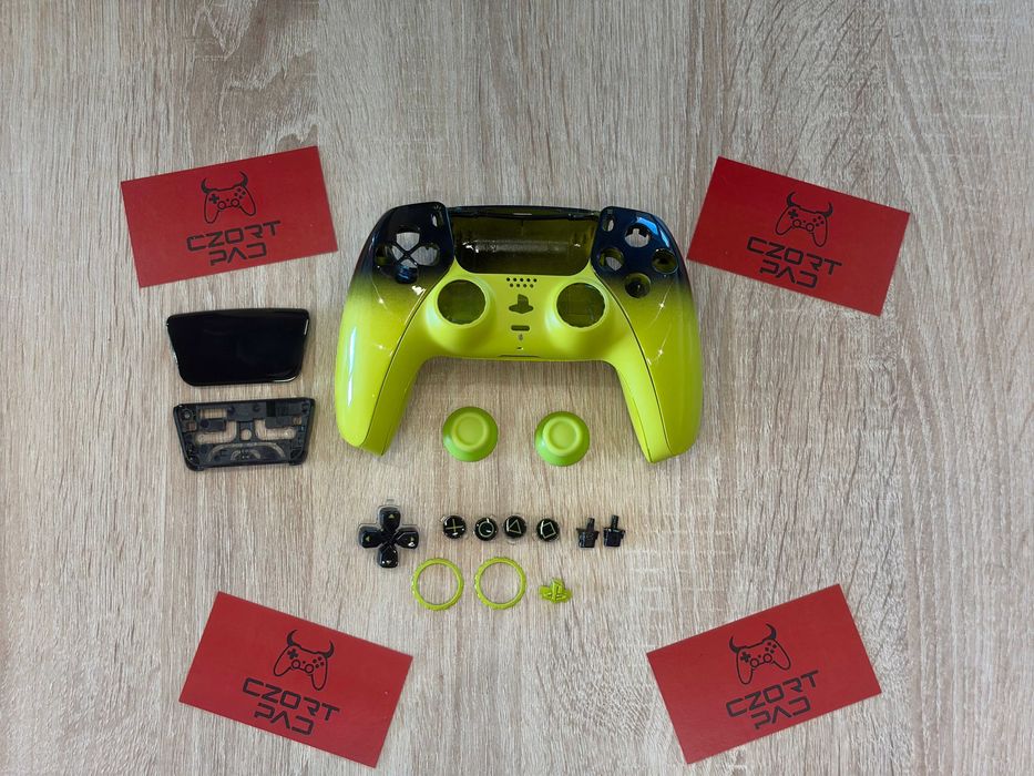 Zamiennik obudowa DualSense PS5 Remix Green -- Pad Kontroler --
