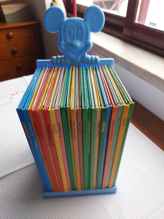 Estante para livros da Disney (3) Azul Claro.