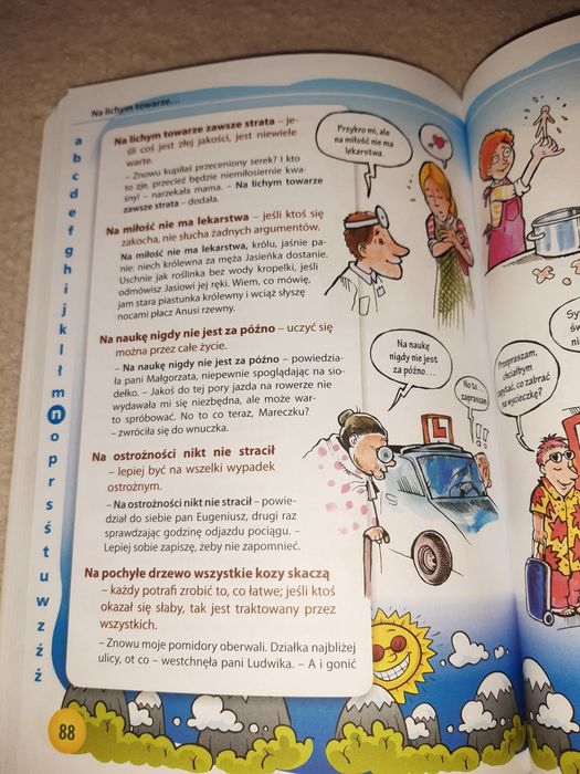 Książka "Mój pierwszy słownik przysłów "