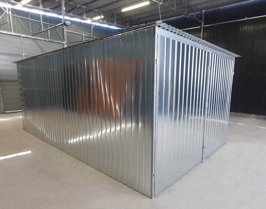 Garaż blaszany schowek 3x5 KONSTRUKCJA OCYNK