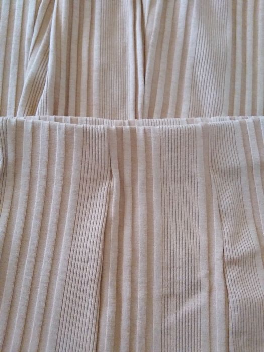 Saia comprida malha camel tam. M ZARA