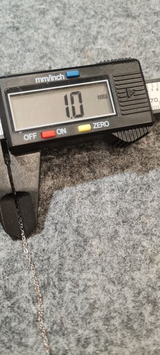 Łańcuszek srebrny, serce