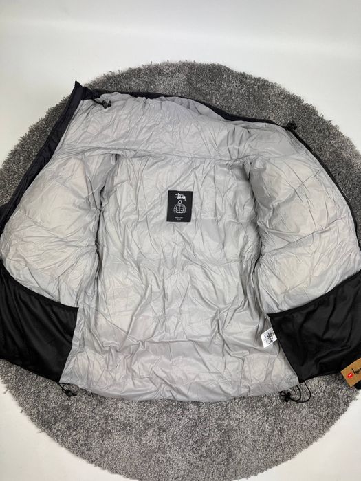 Куртка Stussy стусі чорна і розова пуховик S,M,L,XL,XXL