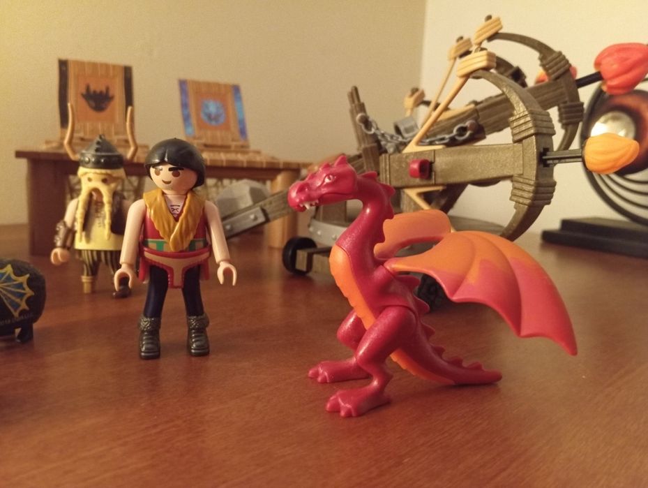 Playmobil Personalizado - 3 conjuntos - "como treinares o teu dragão"
