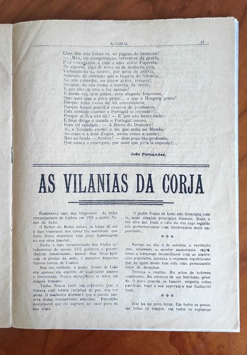 A Corja. Nº 1 e Nº 2