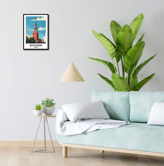 Plakat 29,7x42cm Baszta Spasska