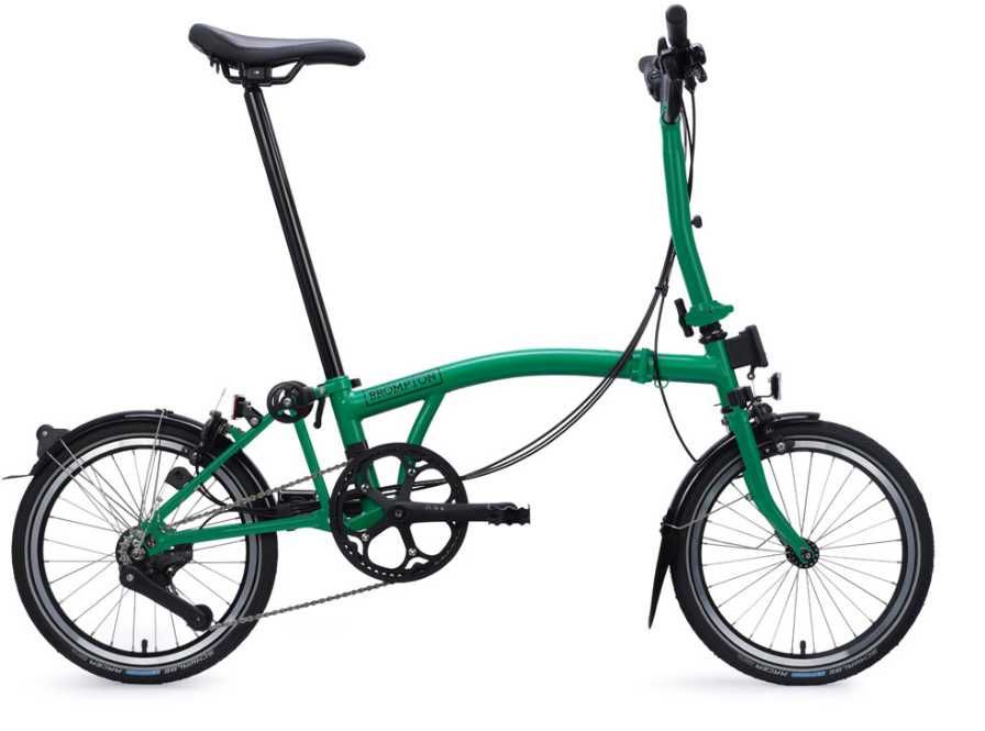 Rower składany Brompton C-line H4L Palm Green