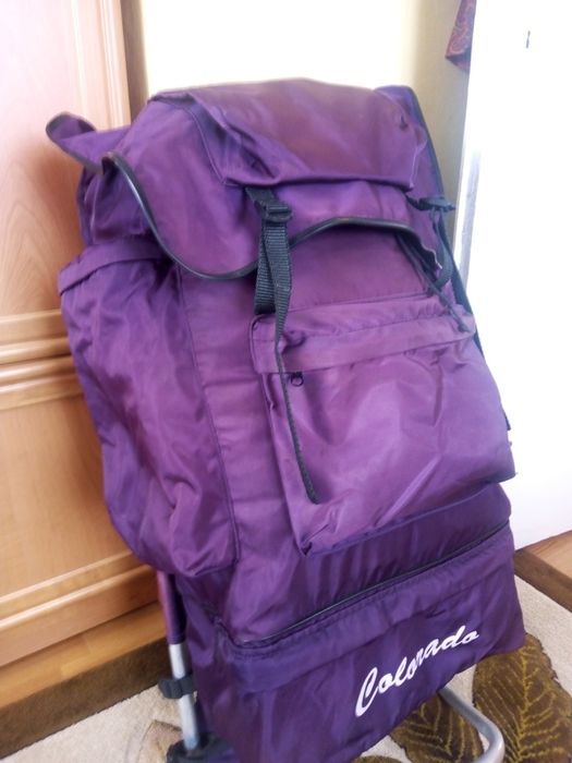 Plecak ze stelażem turystyczny