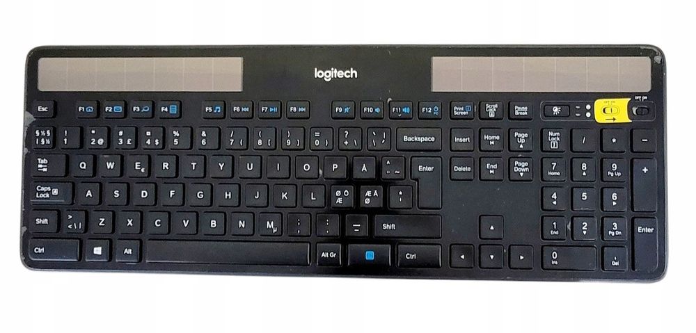 Klawiatura nożycowa Logitech K750 Solar QWERTY