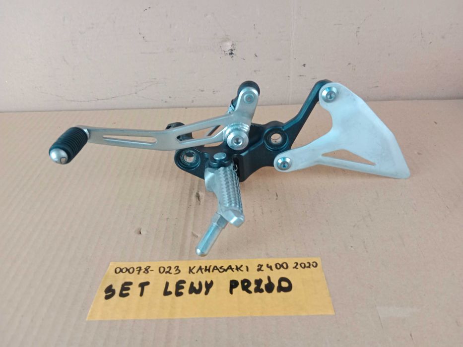 Kawasaki Z400 Set Lewy Przód Kierowcy Dźwignia Podnóżek Przedni 19-23