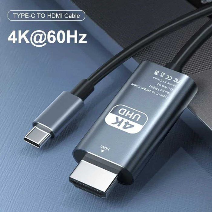 Переходник  Type-C HDMI 4K конвертер преобразователь