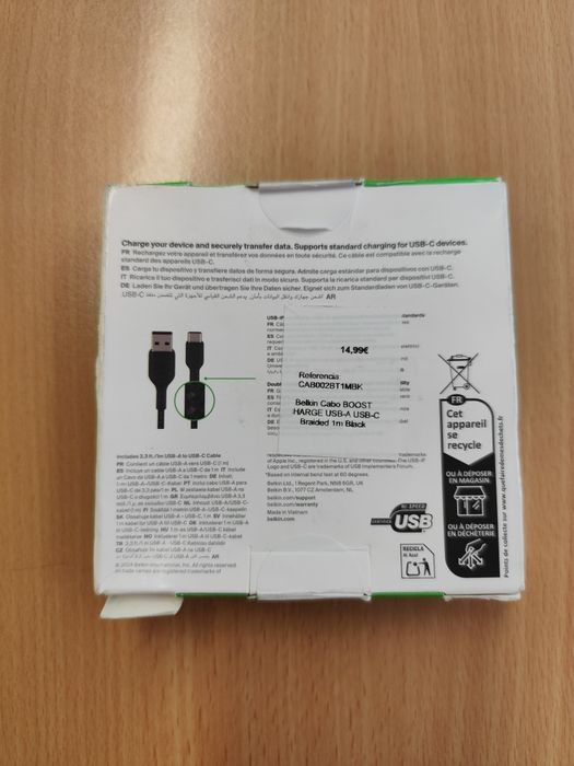 Belkin USB-A to USB-C Cable64740899133058121