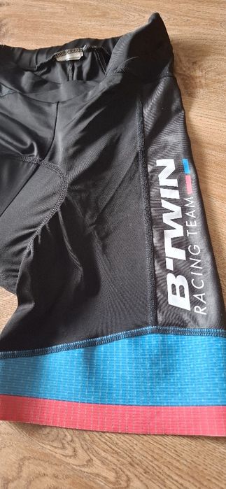 Spodenki kolarskie DECATHLON B-TWIN damskie M krótkie z wkładką