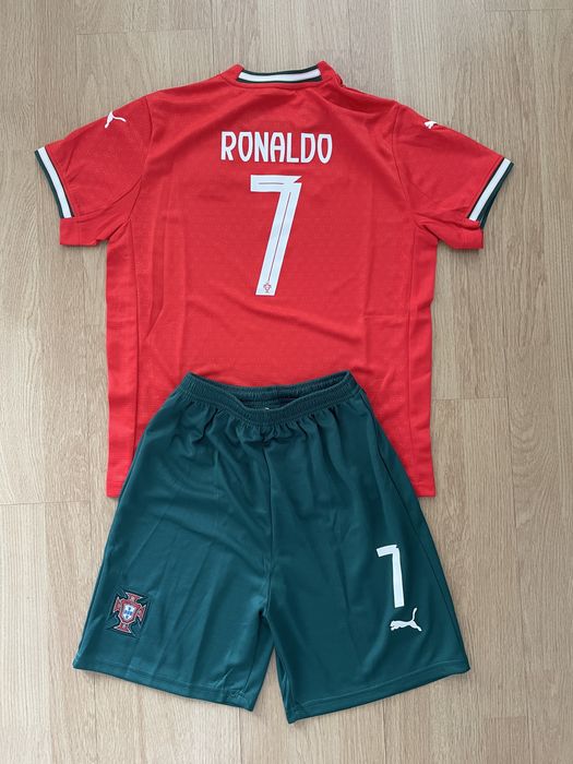 Equipamento futebol Ronaldo 12/13 anos