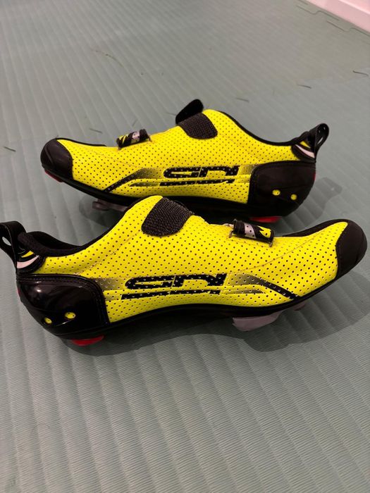 Sapatilhas Sidi Triathlon T-4 Carbon Comp - Tam: 45