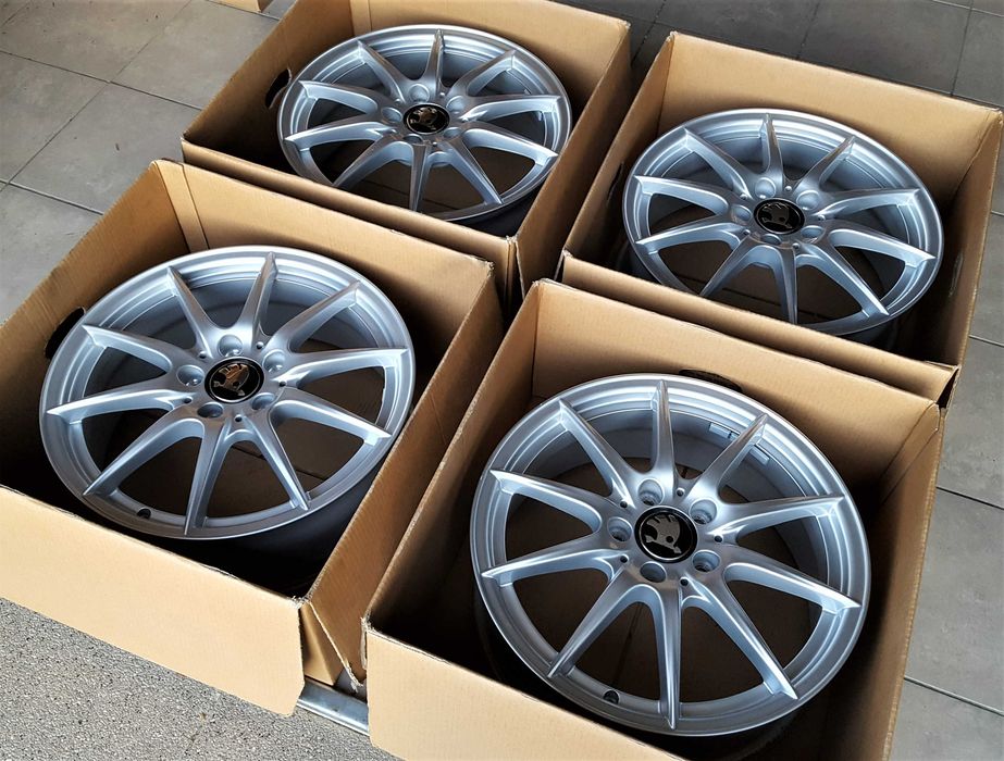 Alufelgi 17 5x112 Skoda Octavia Superb Yeti Karoq Oryginał J Nowe 269#