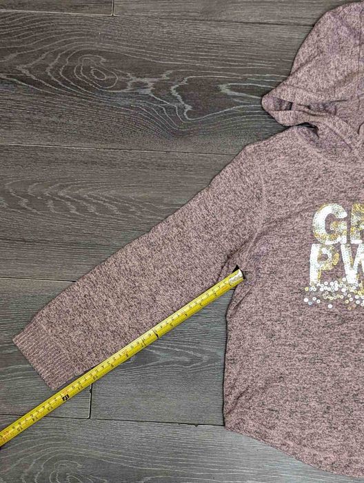 Худі Lindex Kids "GRL PWR" з паєтками, р. 128 см