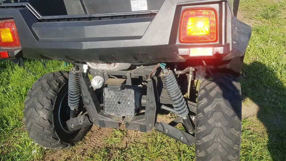 hisun 800 strike rama dok plastiki czesci lampa chlodnica dyfer silnik