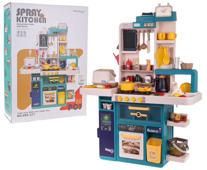 Kuchnia Aneks Kuchenny z Funkcją Świateł, Dźwięku i Wody 80el. Niebies