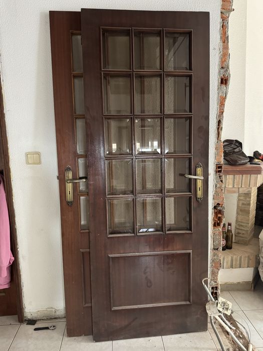 Portas com vidro