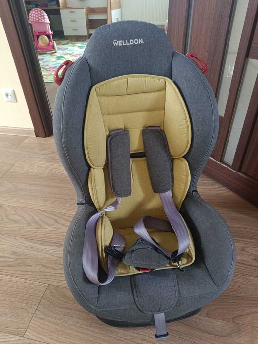 Автокрісло Welldon Smart Sport (сірий/оливковий)