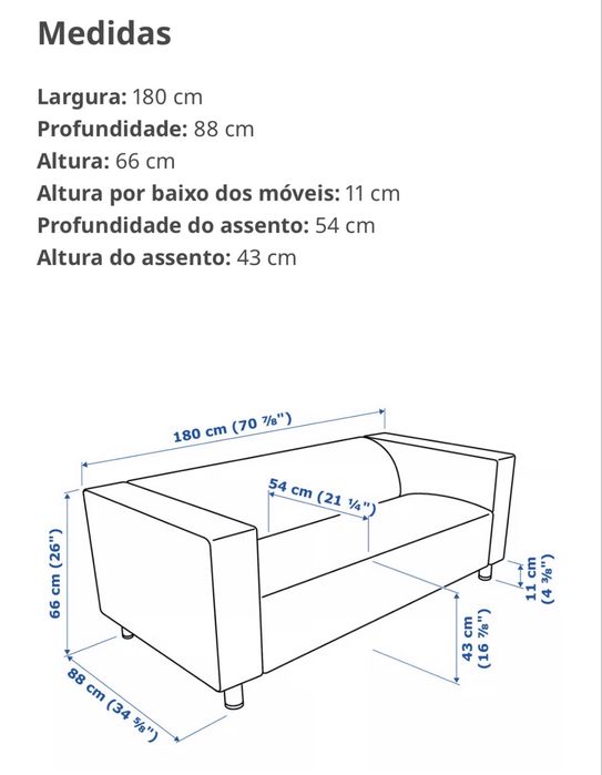 Sofá gratis. Ikea Klippan 2 lugares