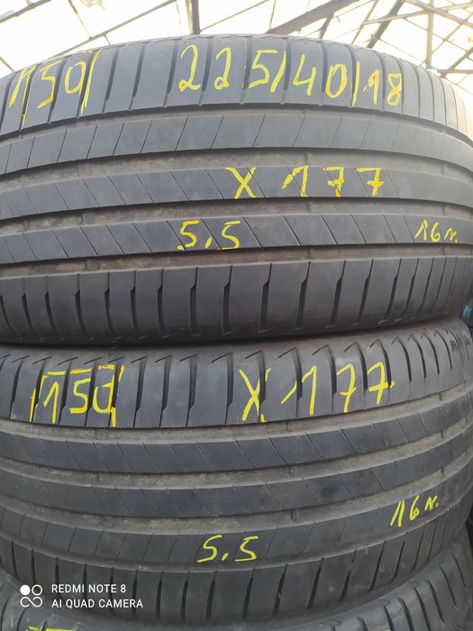 X177 225/40/18 sztuk 2 Michelin