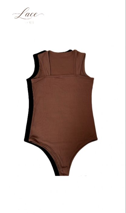Жіноче базове боді | нове | чорне / шоколадне