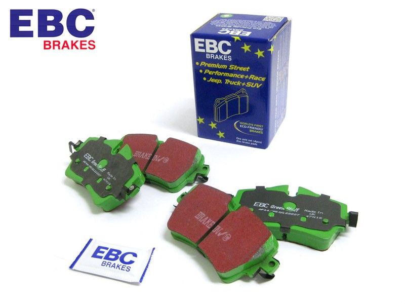 Pastilhas EBC yellow / Greenstuff p/ Mercedes w205 c220 AMG w213 e220