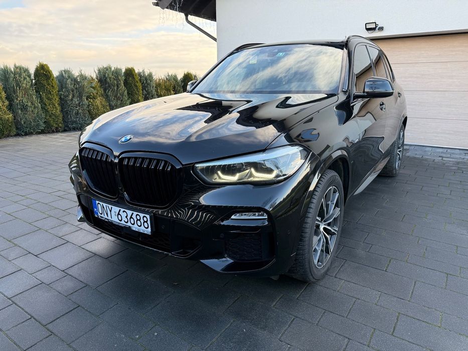 BMW X5 Mild Hybrid M-Pakiet 3.0d 286KM X-Drive FullLed Kamera Nawigacja Alu20