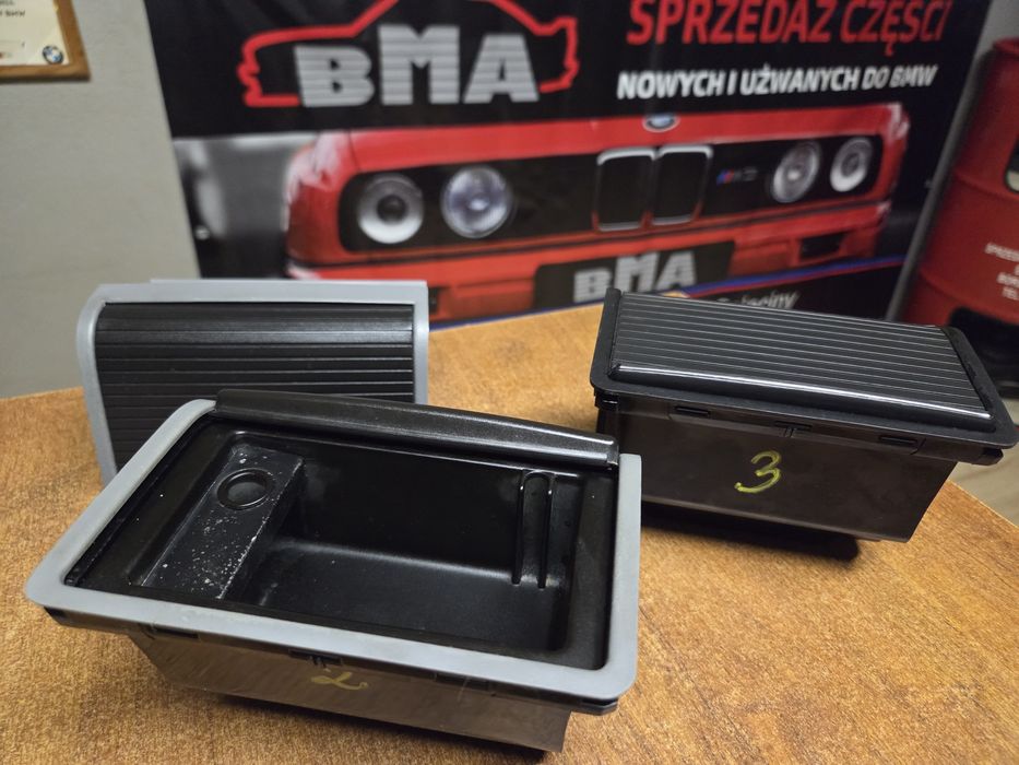 BMW E46 Roletka Schowek Popielniczka Podłokietnika Tunelu Tylnego Tył