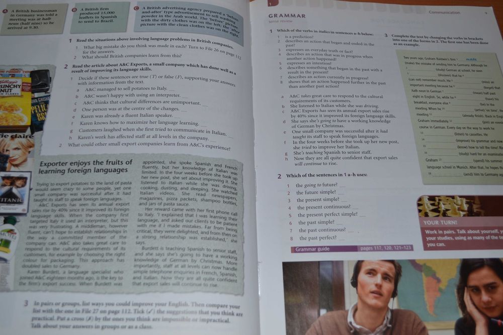 Підручник  з англійської мови "Pro File"2