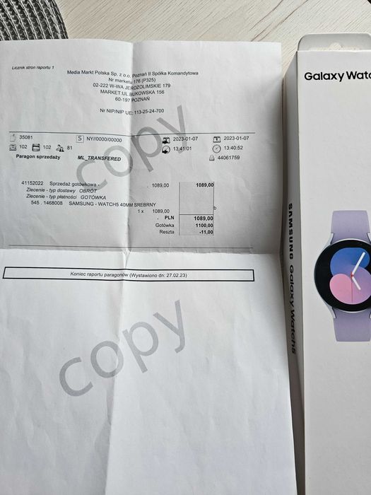 Smartwatch samsung galaxy watch 5 40mm