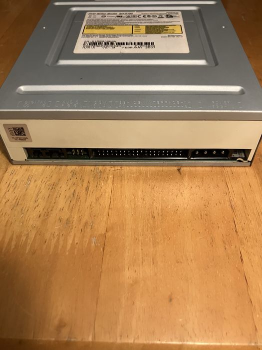 Leitor/Gravador de CD/DVD