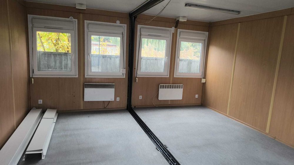 Kontener Duo 6m/5m Socjalny Mieszkalny Biurowy Działka