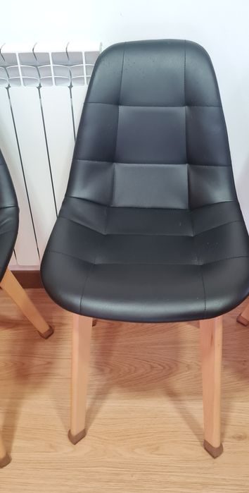 Cadeiras napa preta