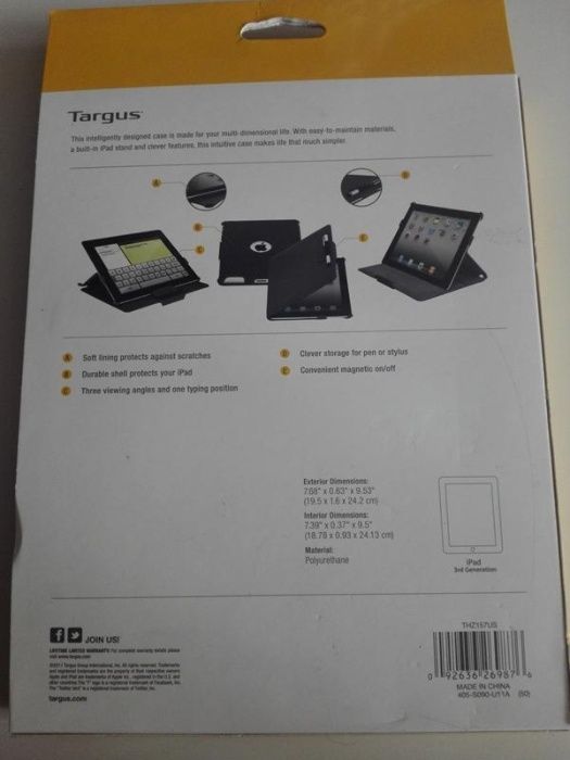 Etui, pokrowiec Targus Vuscape do iPad