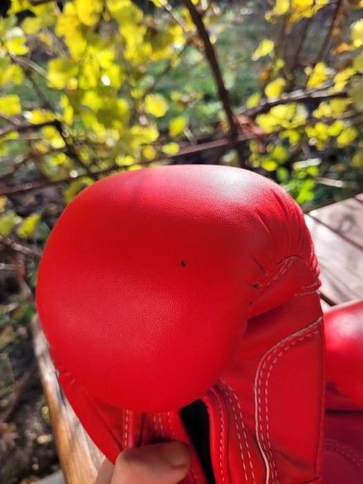 Перчатки для бокса, кикбоксинга Reyvel Червоні