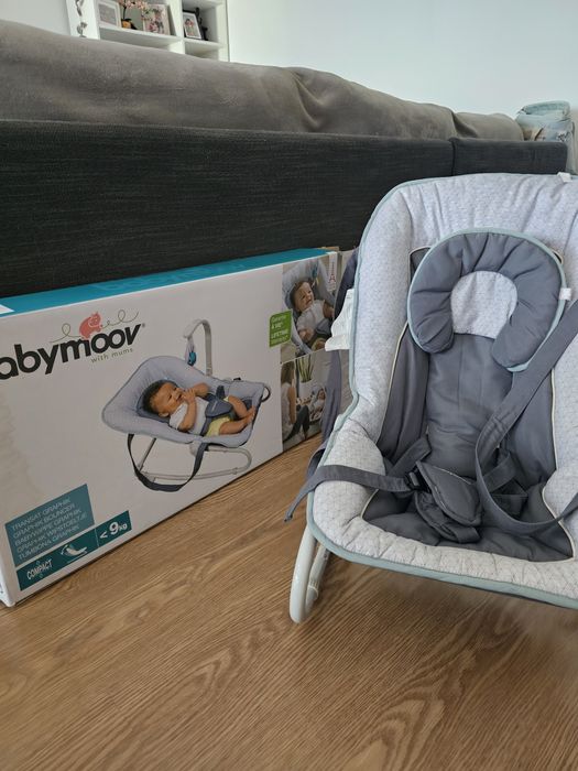 Espreguiçadeira dobrável para bebé da Babymoov