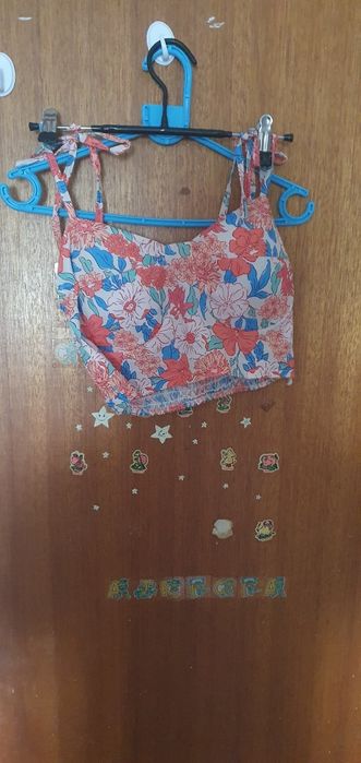 Conjunto calças e tope