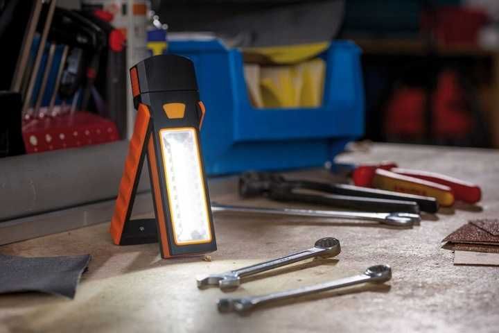 Lampka robocza warsztatowa lampka led  KEMPINGOWA TURYSTYCZNA