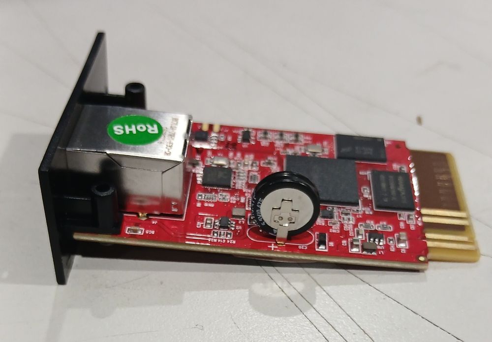 Placa de red nova