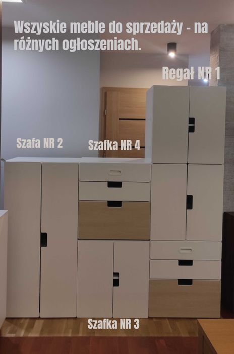 IKEA STUVA jak smastad  szafka komoda szuflady – dziecięce biurowe