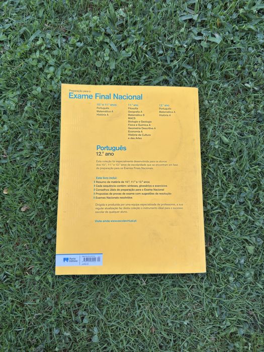 Livro Preparação para exame