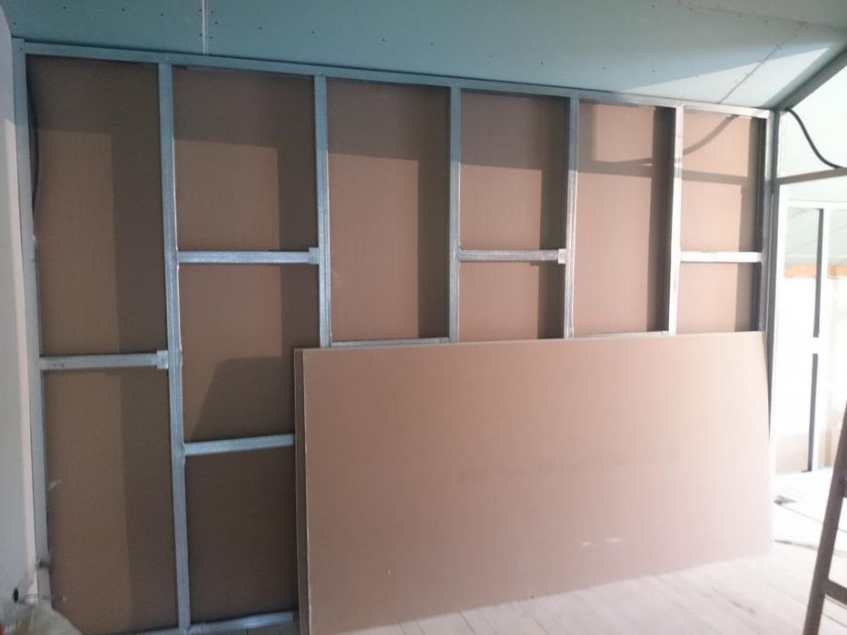 Шпаклювання.Малярні роботи. Гіпсокартонні роботи.