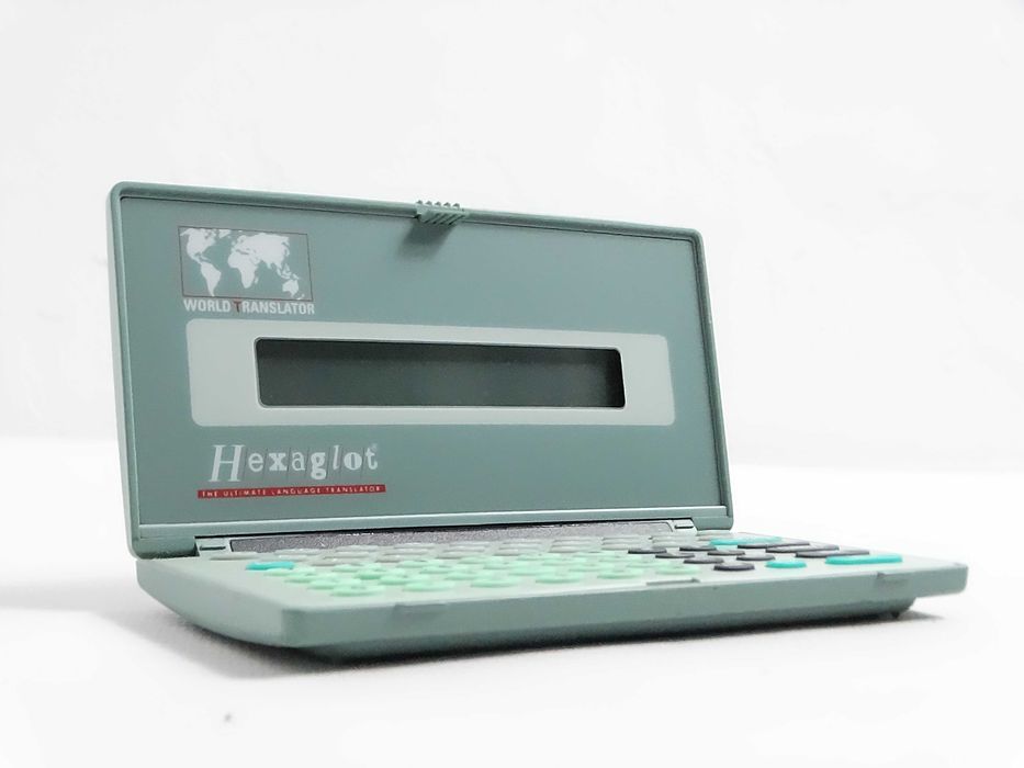 Retro Translator Hexaglot (1991) – Kolekcjonerski, Sprawny